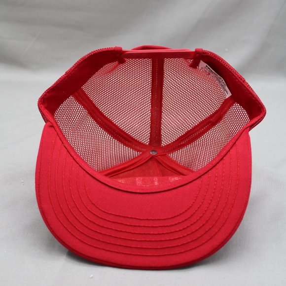 Vintage Screened Trucker Hat - HT Hot Shot Trucking - Adult Snapback - Picture 7 of 8